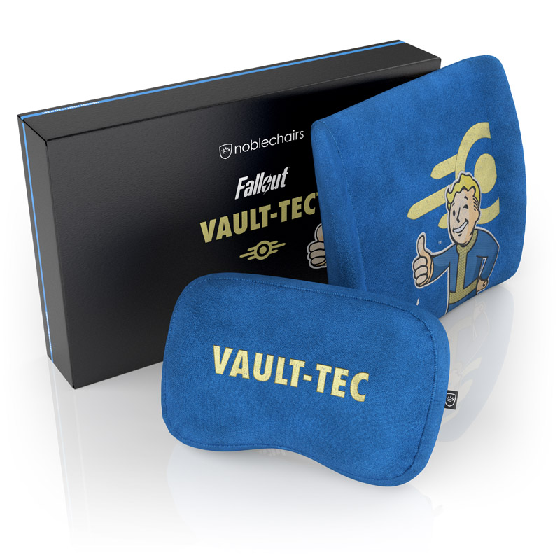 noblechairs Memory Foam Pillow Set – Fallout Vault-Tec Edition