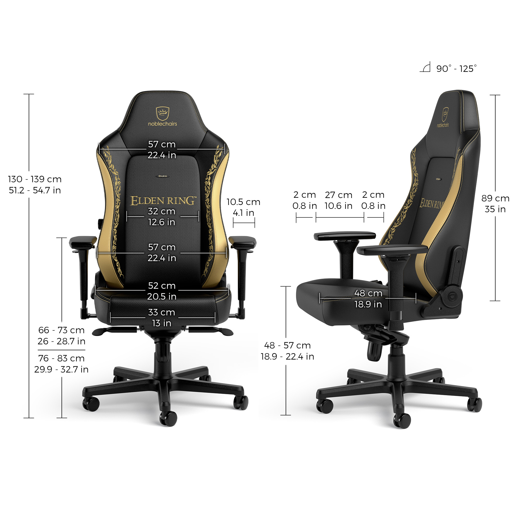 noblechairs - noblechairs HERO Gaming Chair Elden Ring Special Edition
