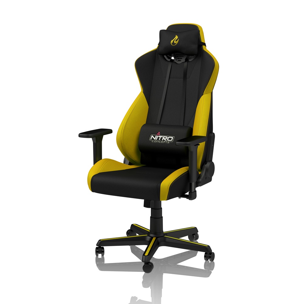  - Nitro Concepts S300 Fabric Gaming Chair - Astral Yellow