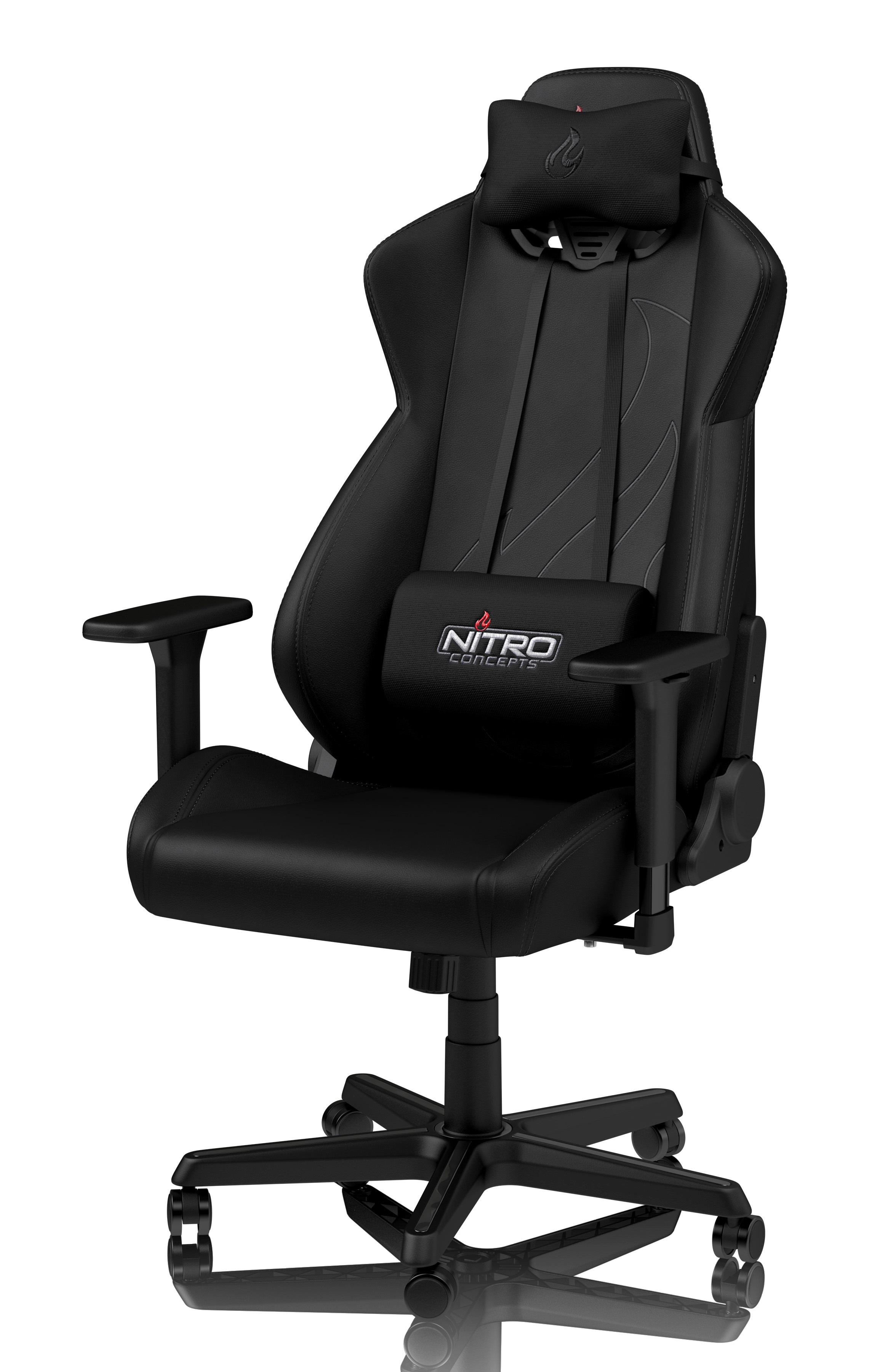Nitro Concepts - Nitro Concepts S300 EX Gaming Chair - Stealth Black