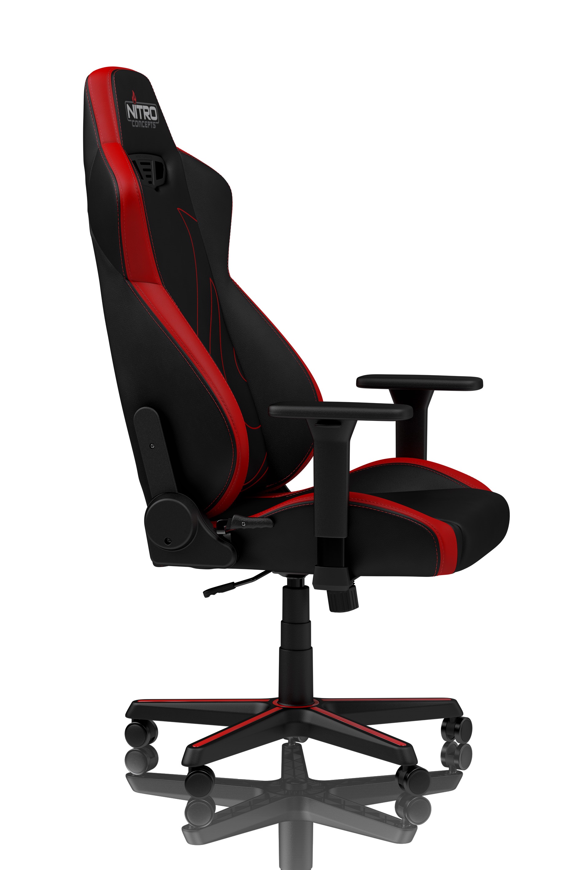 Nitro Concepts - Nitro Concepts S300 EX Gaming Chair - Inferno Red