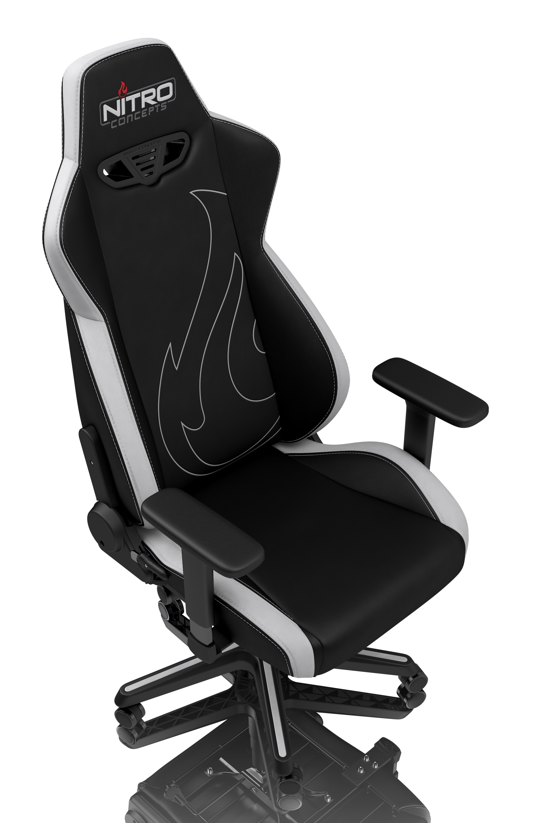 Nitro Concepts - Nitro Concepts S300 EX Gaming Chair - Radiant White