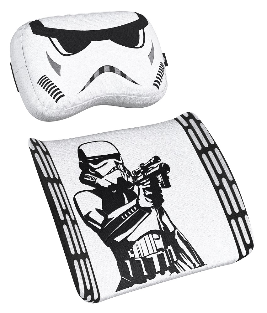 noblechairs - noblechairs Memory Foam Pillow Set Stormtrooper Edition - White