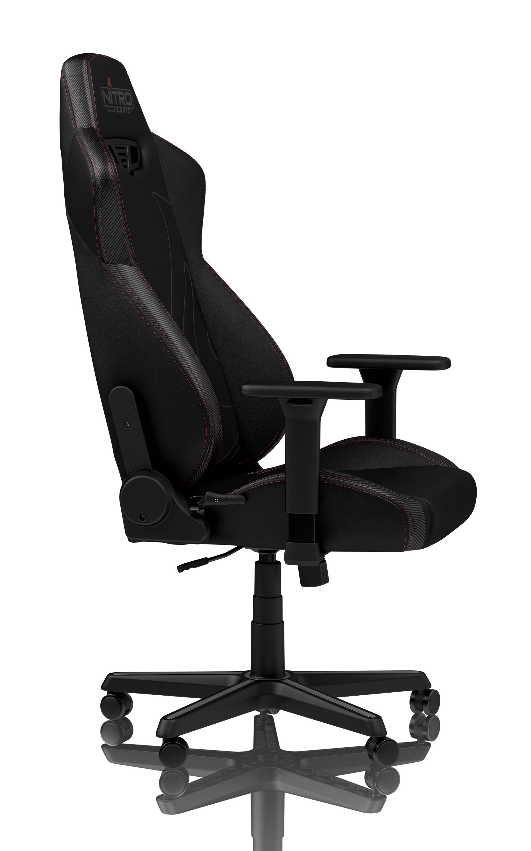 Nitro Concepts - Nitro Concepts S300 EX Gaming Chair - Carbon Black