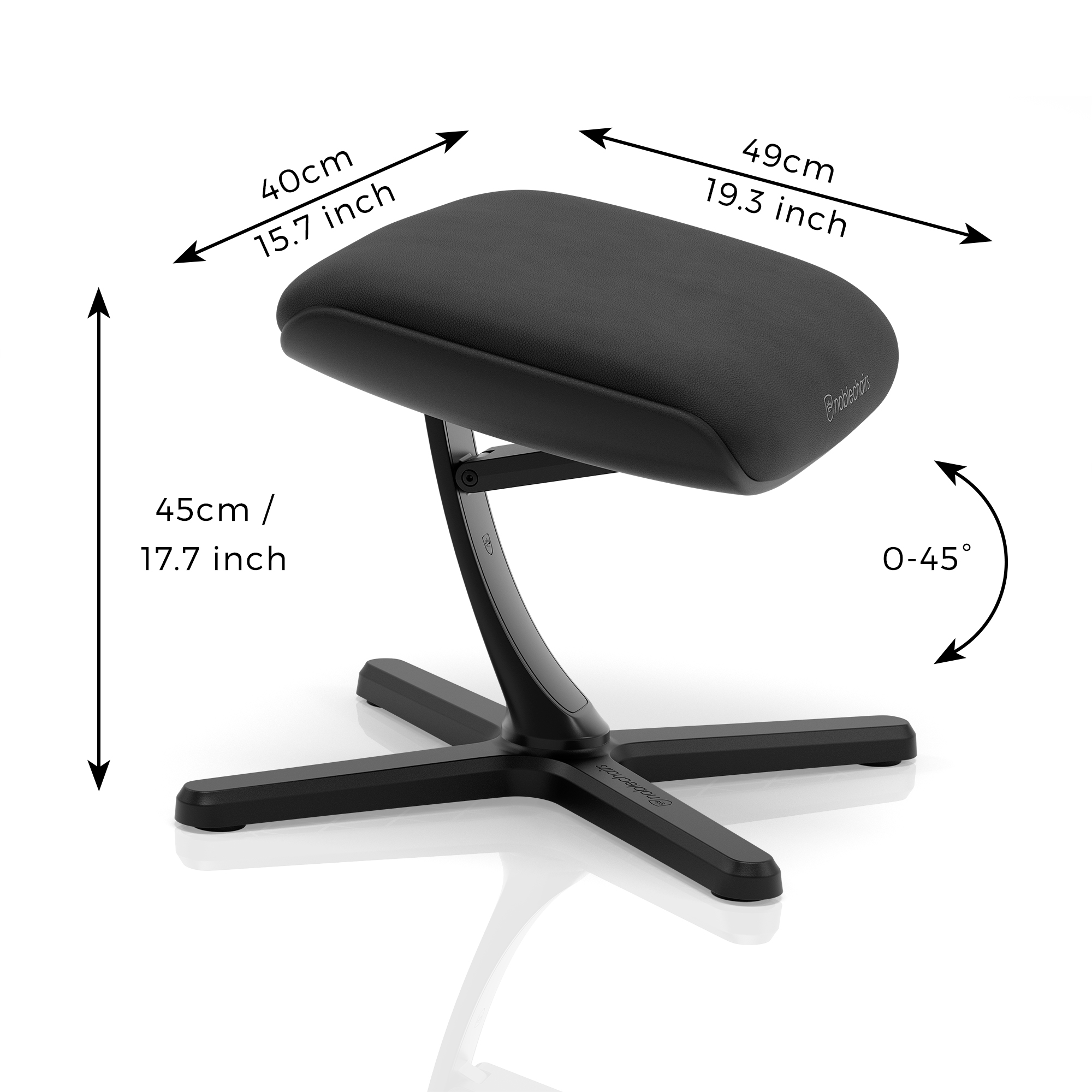 noblechairs - noblechairs Footrest 2 Black Edition