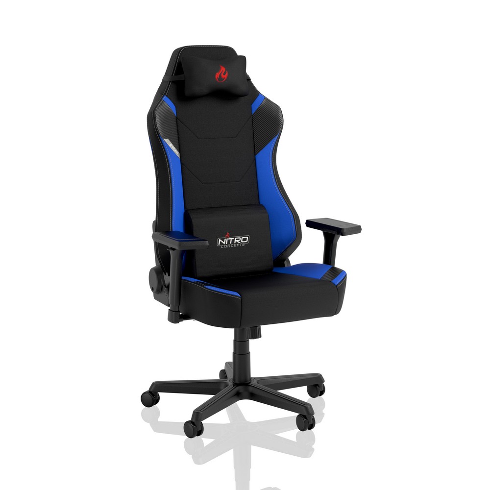 Nitro Concepts - Nitro Concepts X1000 Gaming Chair - Black/Blue
