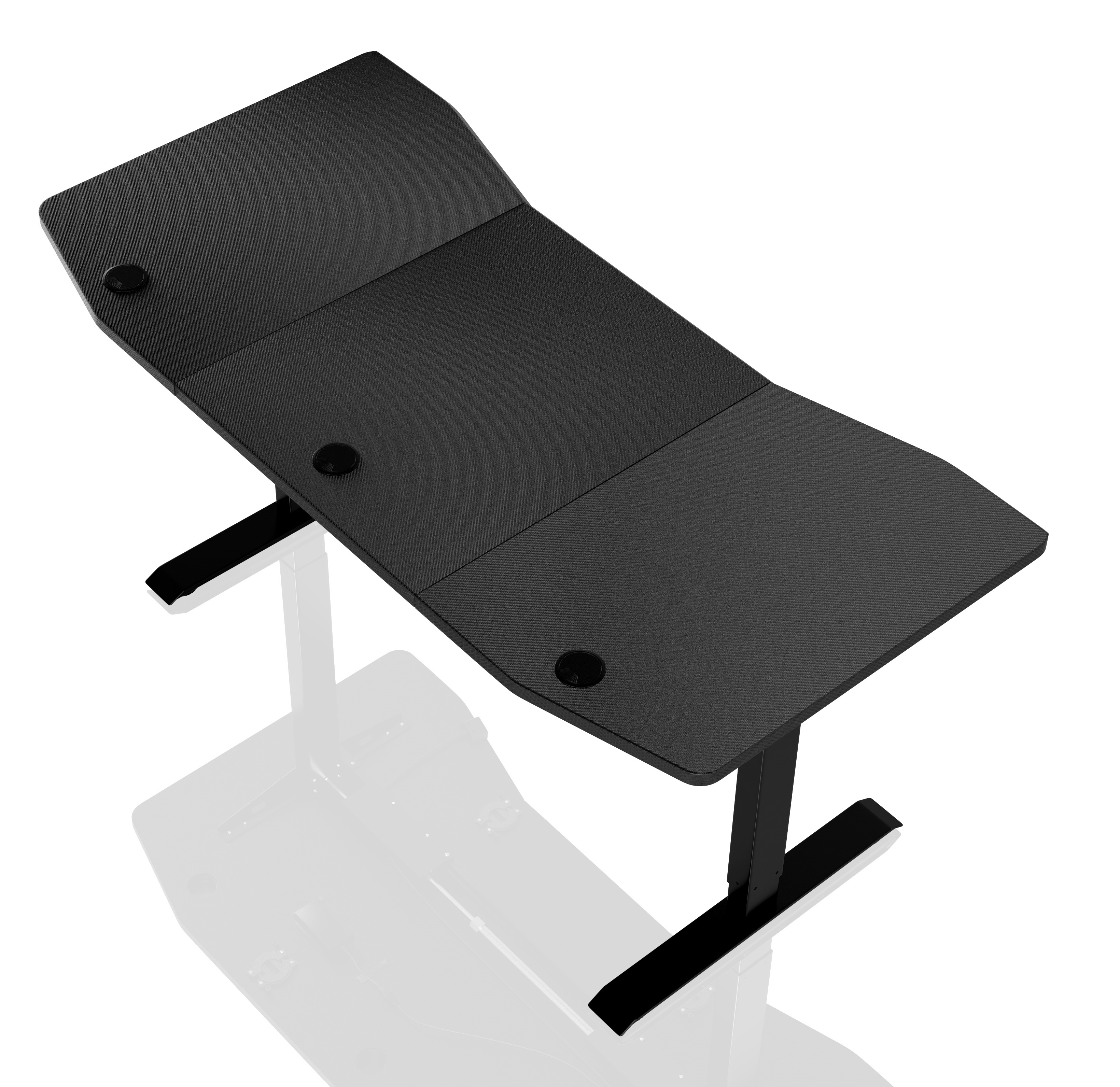 Nitro Concepts - Nitro Concepts D16E Electric Adjustable Sit/Stand Gaming Desk - Carbon Black