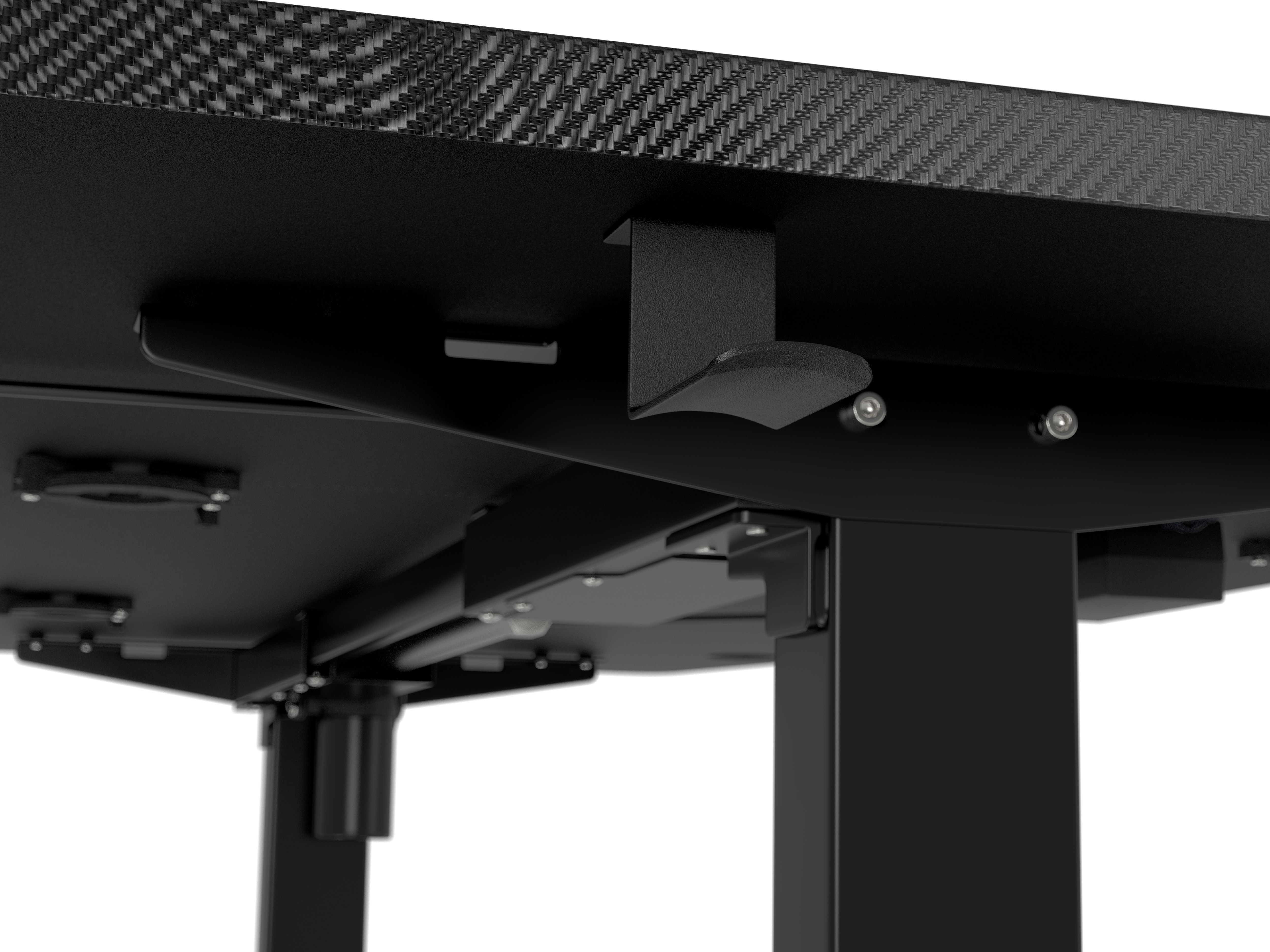 Nitro Concepts - Nitro Concepts D16E Electric Adjustable Sit/Stand Gaming Desk - Carbon Black