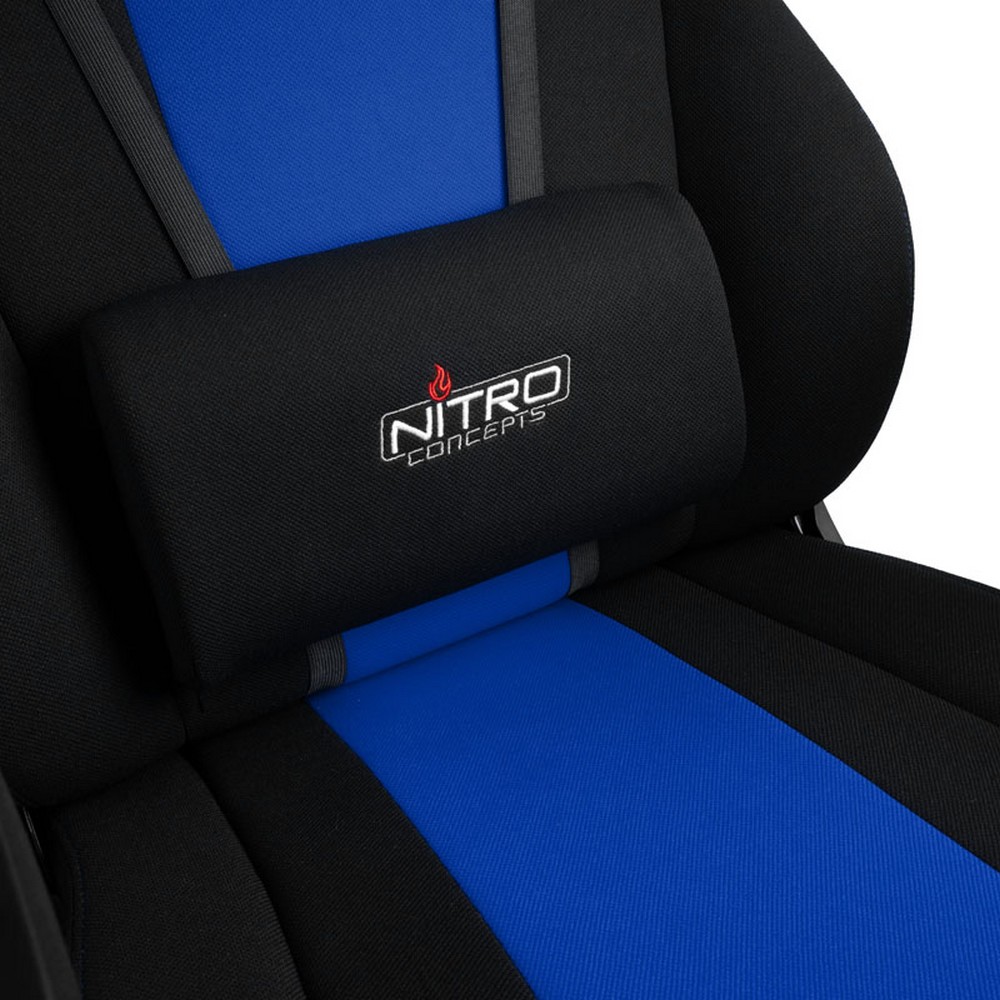 Nitro Concepts - Nitro Concepts E250 Gaming Chair - Black/Blue