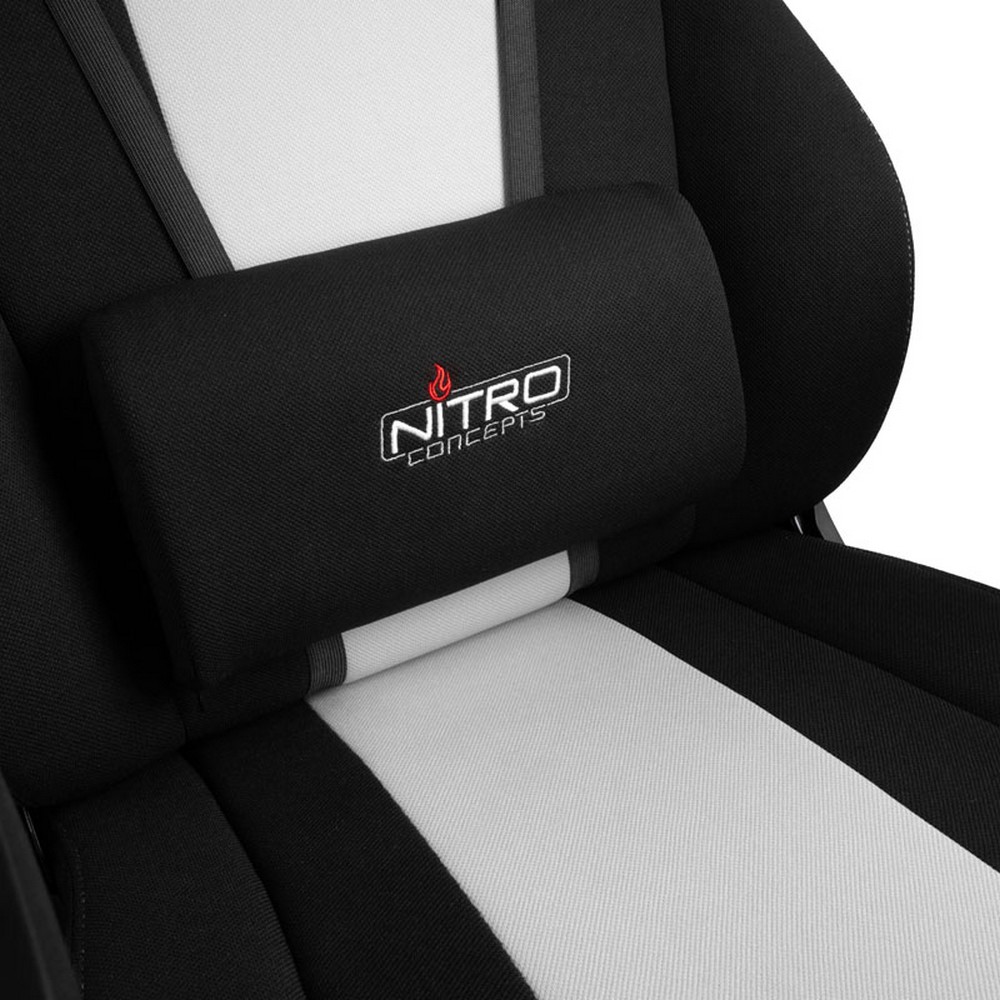Nitro Concepts - Nitro Concepts E250 Gaming Chair - Black/White