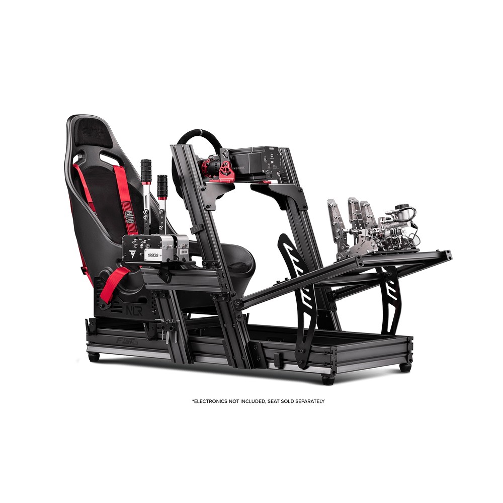 Next Level Racing F-GT Elite Aluminium Simulator Cockpit - Front and Side Mount Edition (NLR-E003)