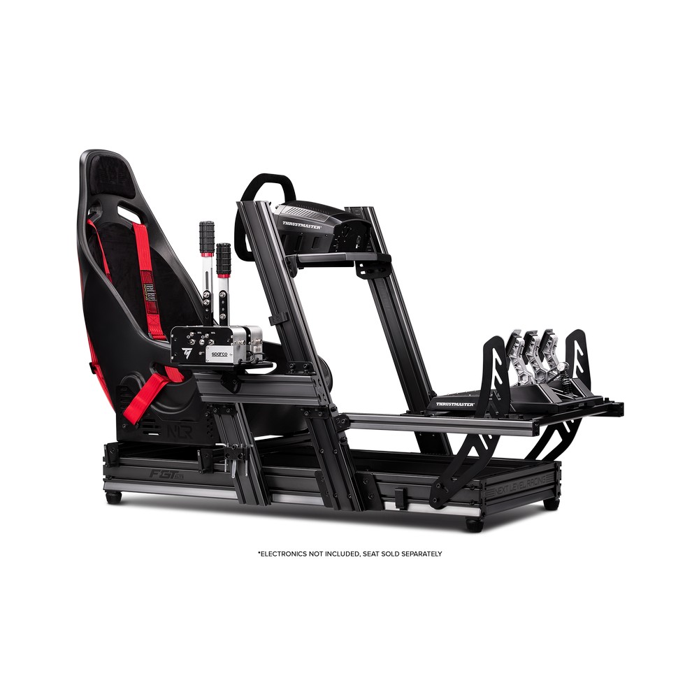 Next Level Racing - Next Level Racing F-GT Elite Aluminium Simulator Cockpit - Wheel Plate Edition (NLR-E001)