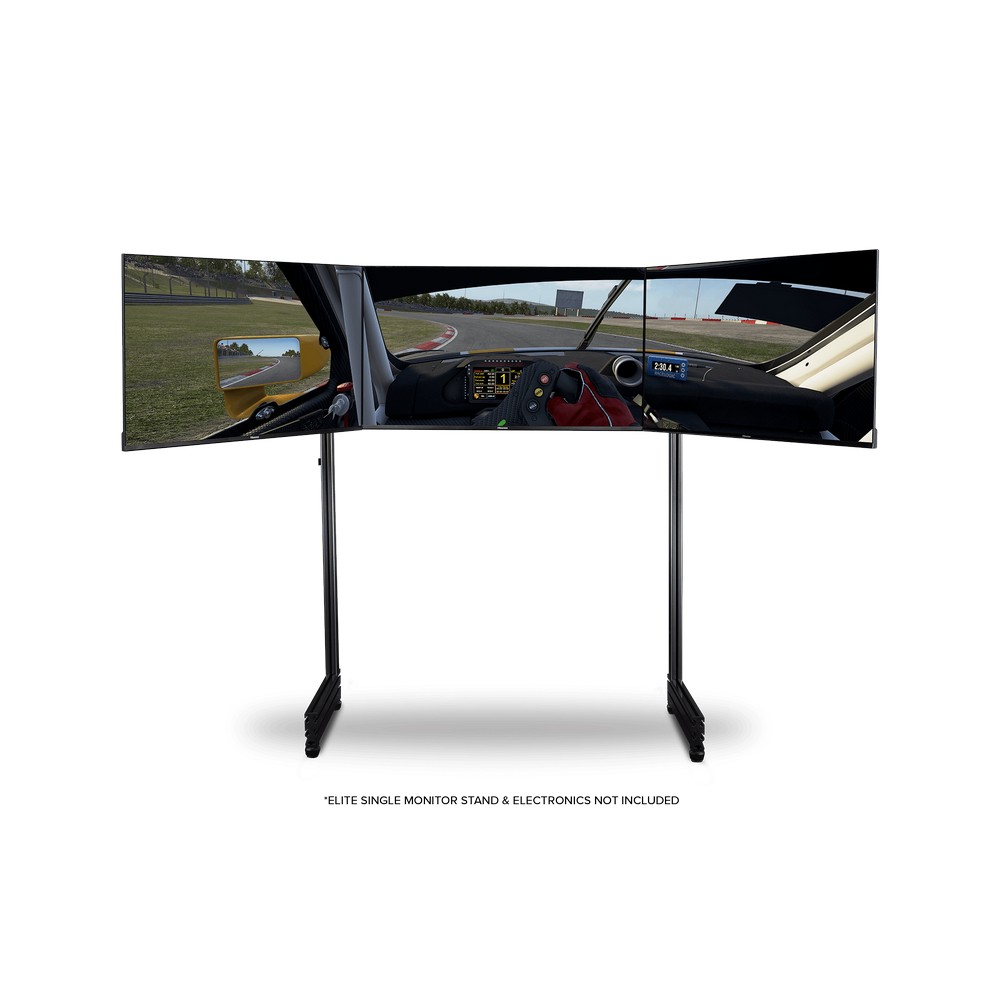 Next Level Racing - Next Level Racing Elite Freestanding Triple Monitor Stand Add On Carbon Grey (NLR-E006)