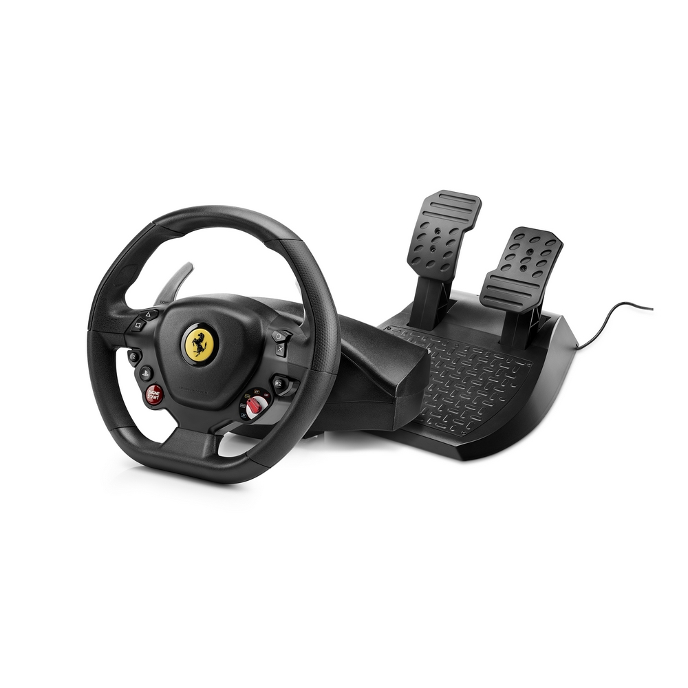 Thrustmaster - Thrustmaster T80 Ferrari 488 GTB Edition Steering Wheel (PC/PS4 4160672)