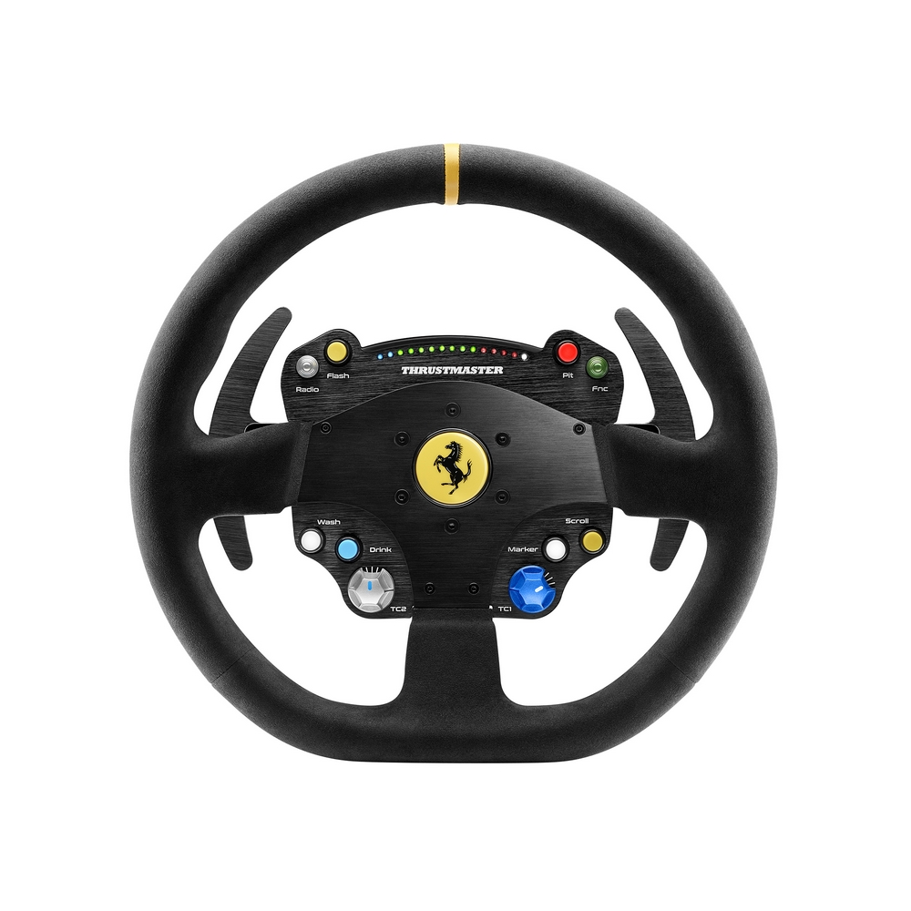 Thrustmaster - Thrustmaster TS-PC Racer Ferrari 488 Challenge Edition Steering Wheel for Racing Sims (PC 2968041)