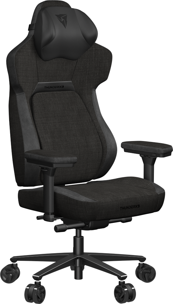 B Grade ThunderX3 CORE Fabric Gaming Chair - Black
