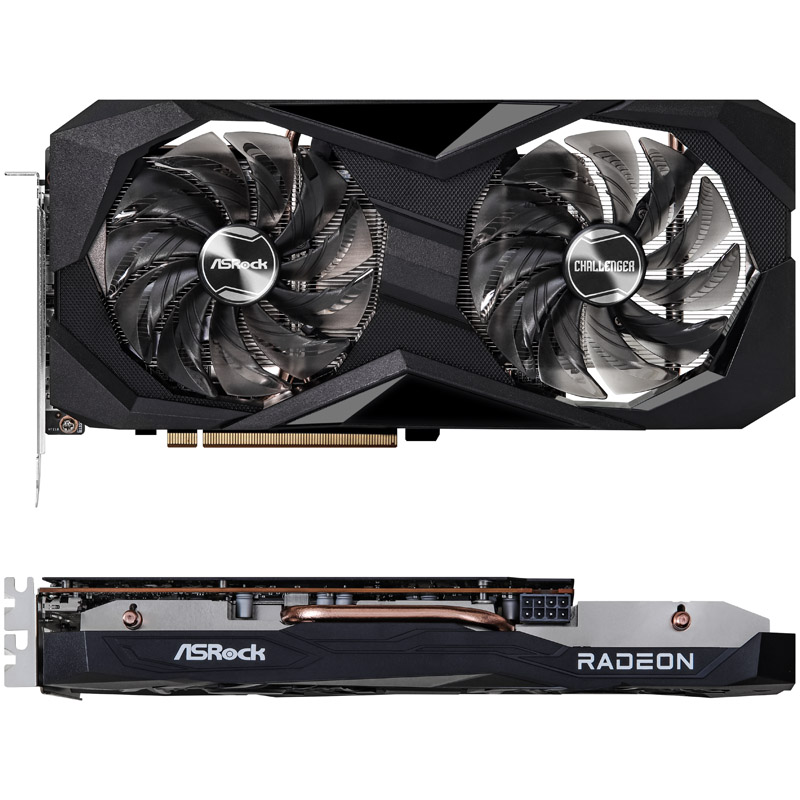 ASRock - Asrock Radeon RX 7600 Challenger OC 8GB GDDR6 PCI-Express Graphics Card