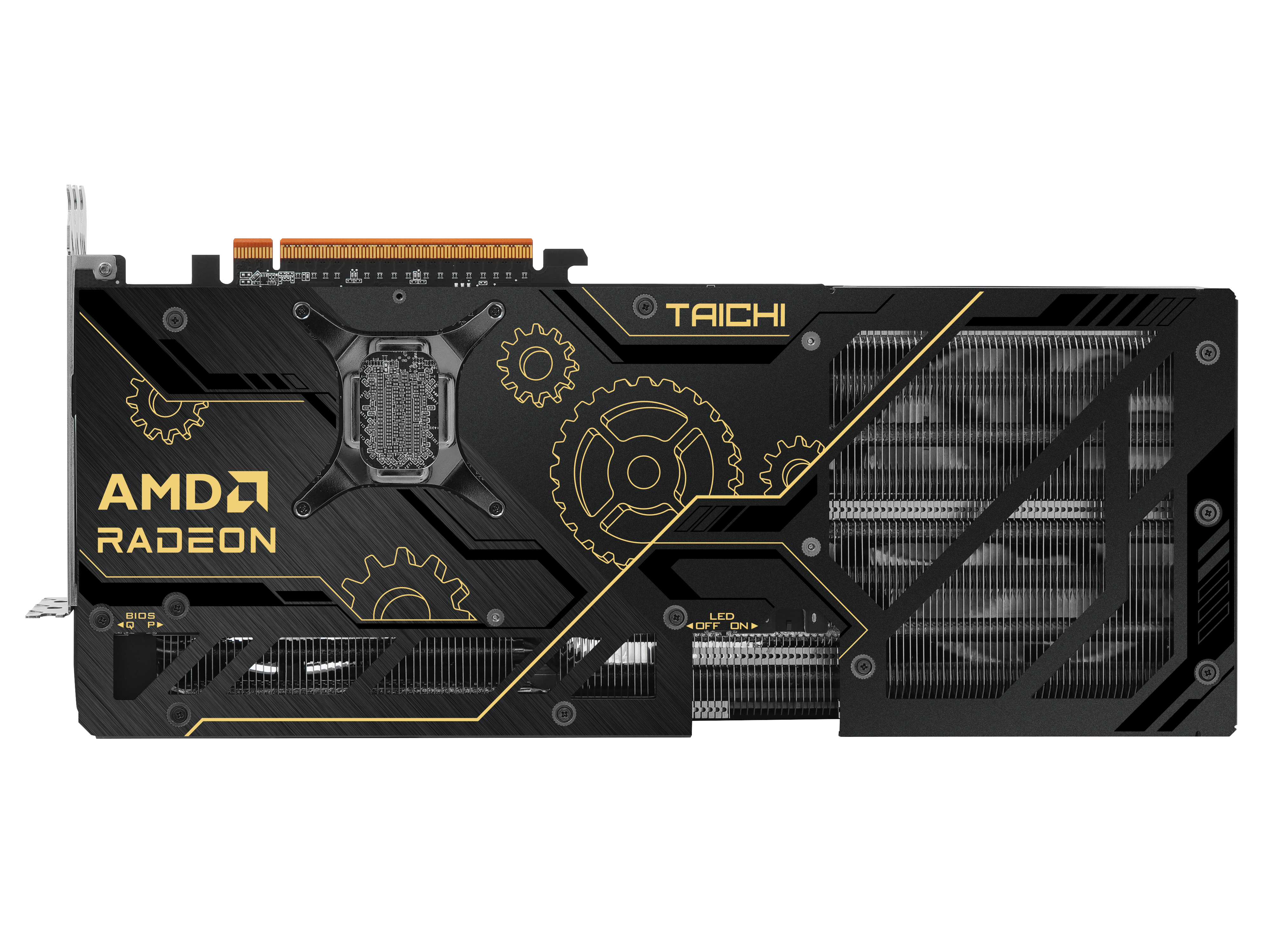 ASRock - Asrock Radeon RX 9070 XT Taichi OC 16GB GDDR6 PCI-Express Graphics Card