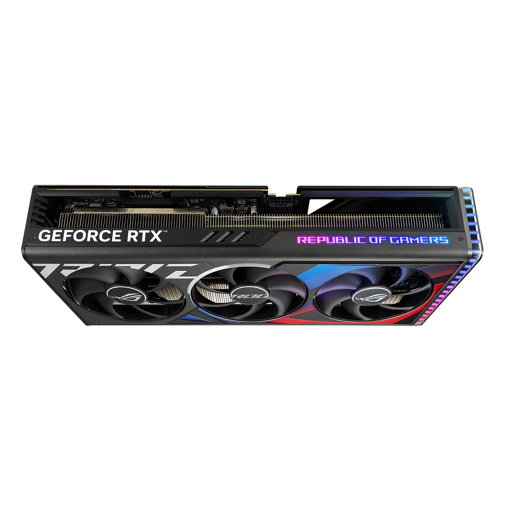 Asus - Asus GeForce RTX 4080 SUPER ROG Strix OC 16GB GDDR6X PCI-Express Graphics Card