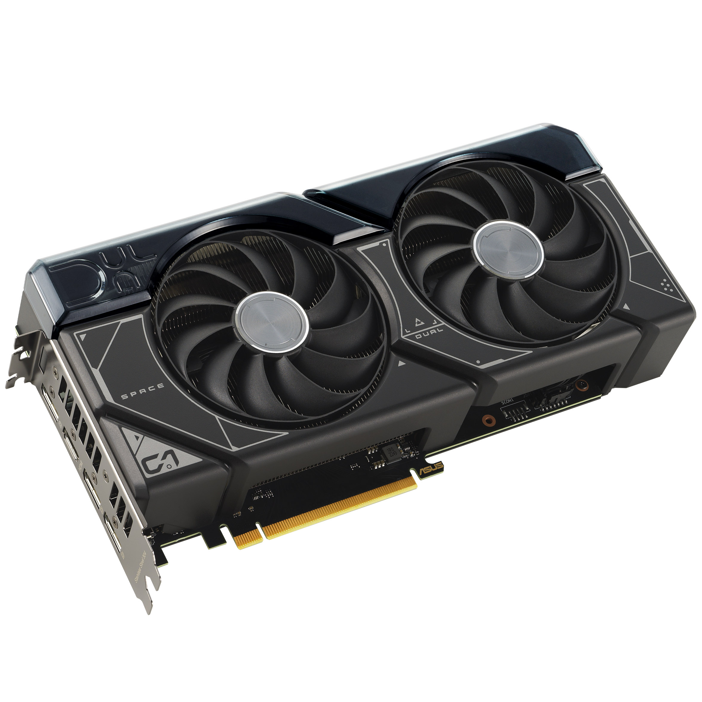 Asus - Asus GeForce RTX 4070 Ti SUPER Dual OC 16GB GDDR6X PCI-Express Graphics Card