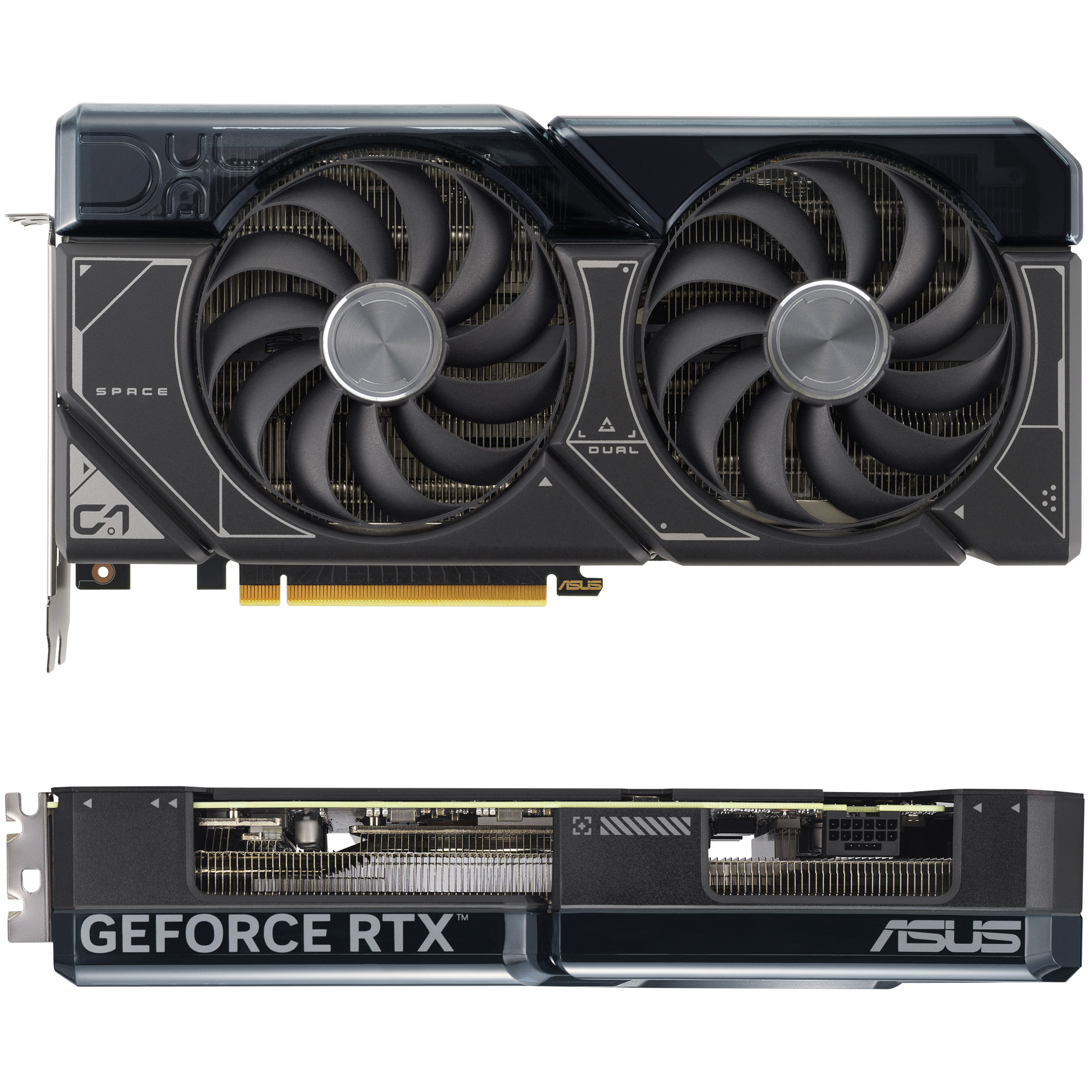 Asus - Asus GeForce RTX 4070 Ti SUPER Dual OC 16GB GDDR6X PCI-Express Graphics Card