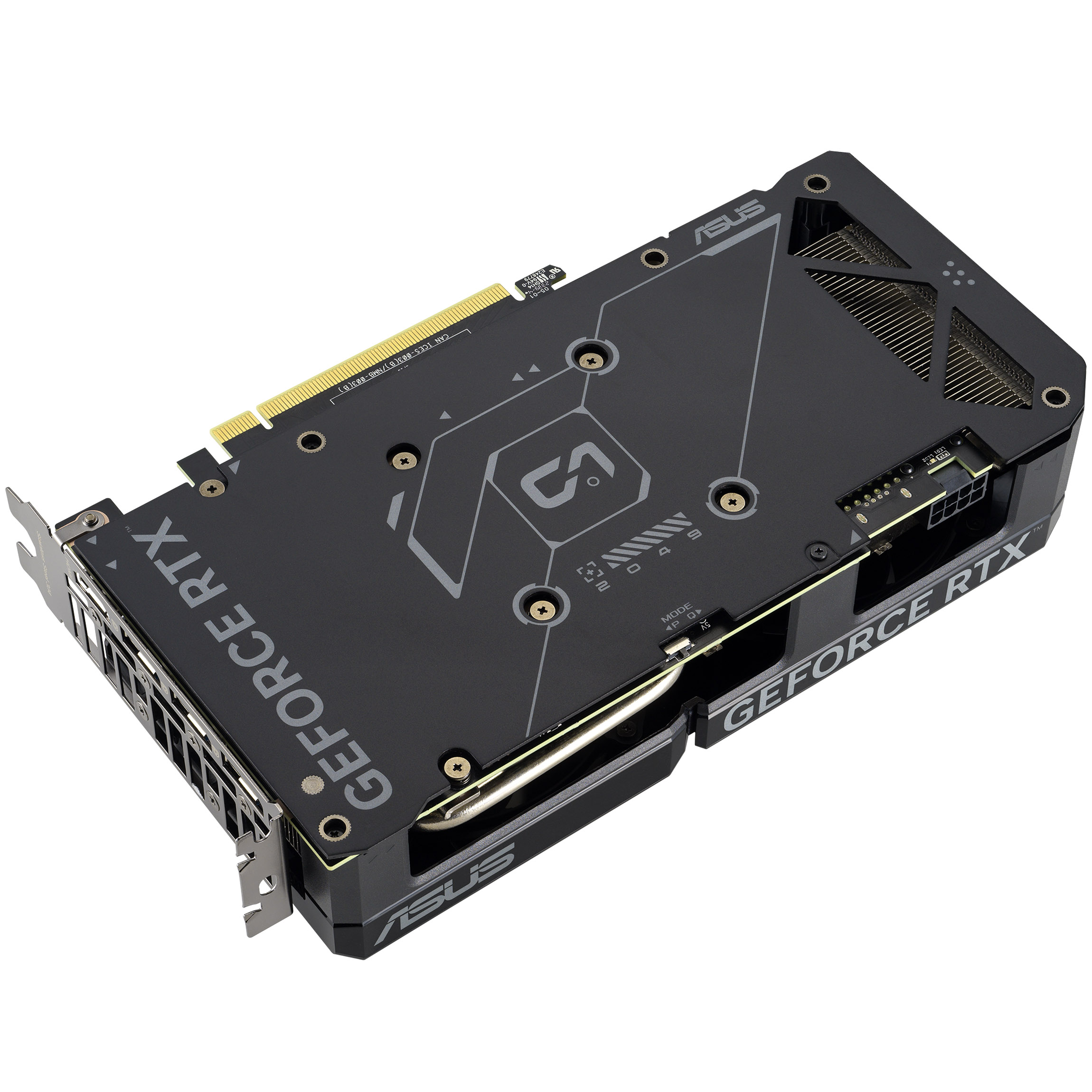 Asus - Asus GeForce RTX 4070 Dual EVO OC 12GB GDDR6X PCI-Express Graphics Card