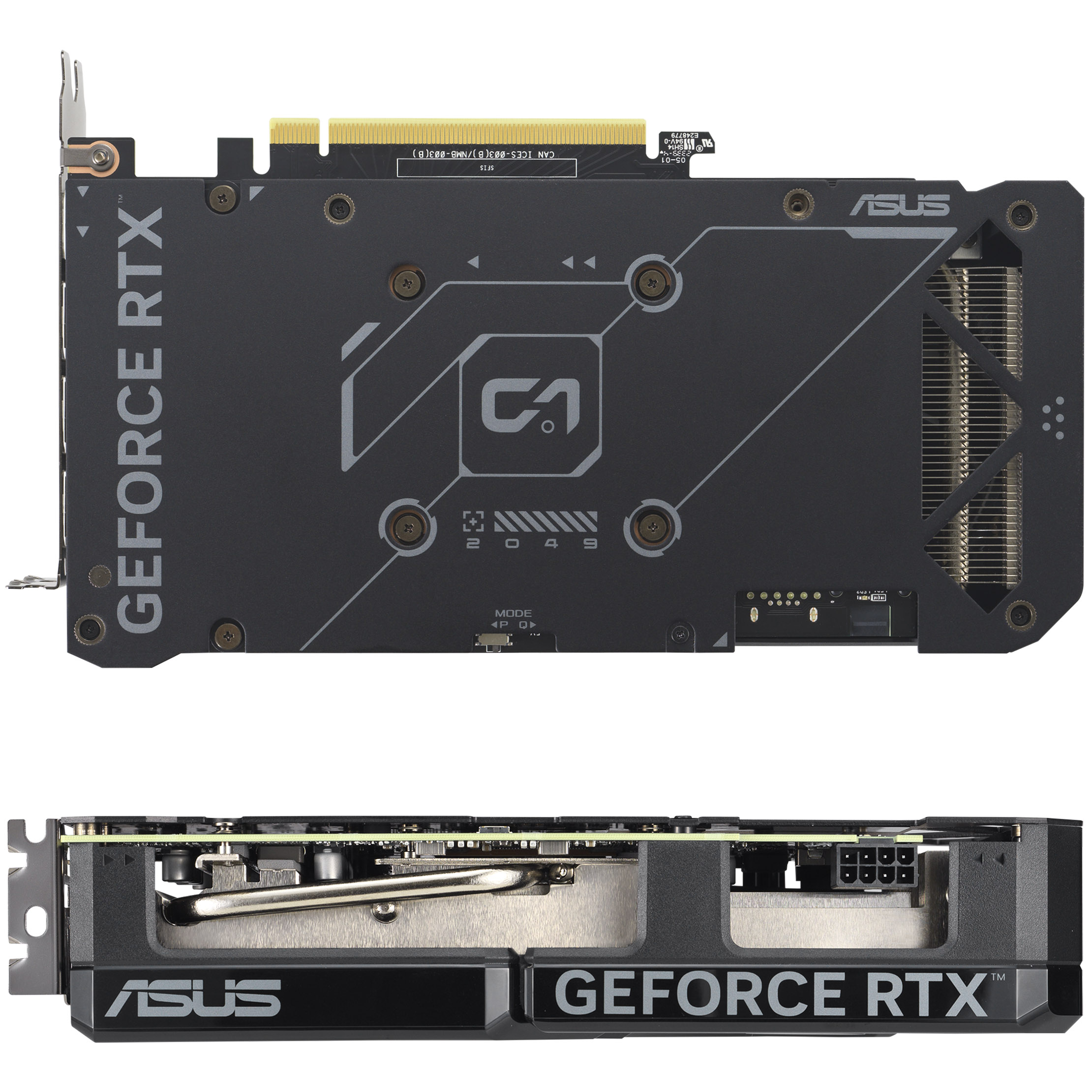 Asus - Asus GeForce RTX 4070 Dual EVO OC 12GB GDDR6X PCI-Express Graphics Card