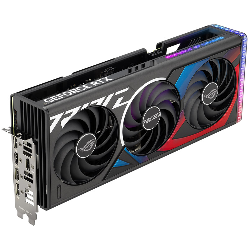 Asus - Asus GeForce RTX 4070Ti ROG Strix Gaming 12GB GDDR6X PCI-Express Graphics Car