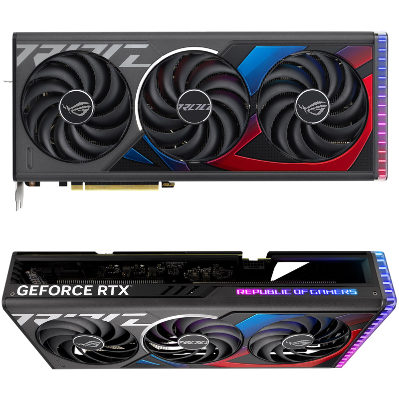 Asus - Asus GeForce RTX 4070Ti ROG Strix Gaming 12GB GDDR6X PCI-Express Graphics Car