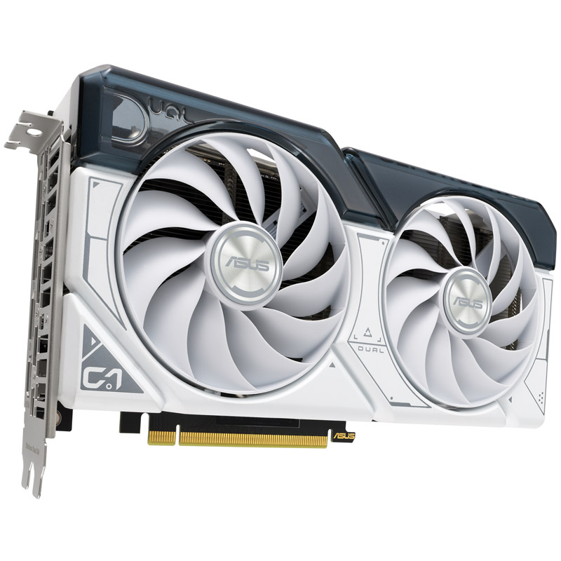 Asus - Asus GeForce RTX 4060 Dual White OC 8GB GDDR6 PCI-Express Graphics Card