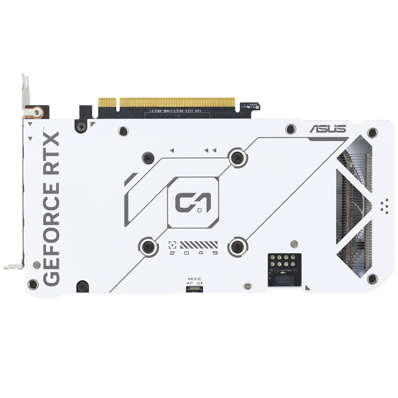 Asus - Asus GeForce RTX 4060 Dual White OC 8GB GDDR6 PCI-Express Graphics Card