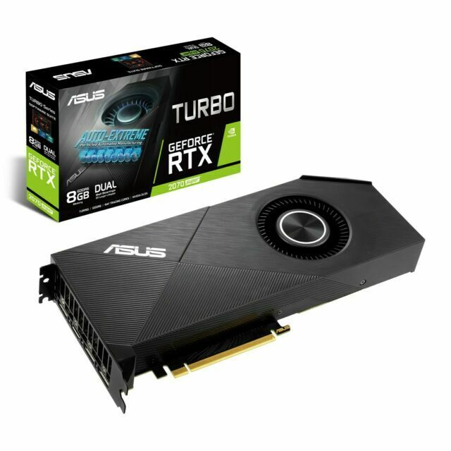 ASUS GeForce RTX 2070 Super Turbo EVO 8GB GDDR6 Graphics Card