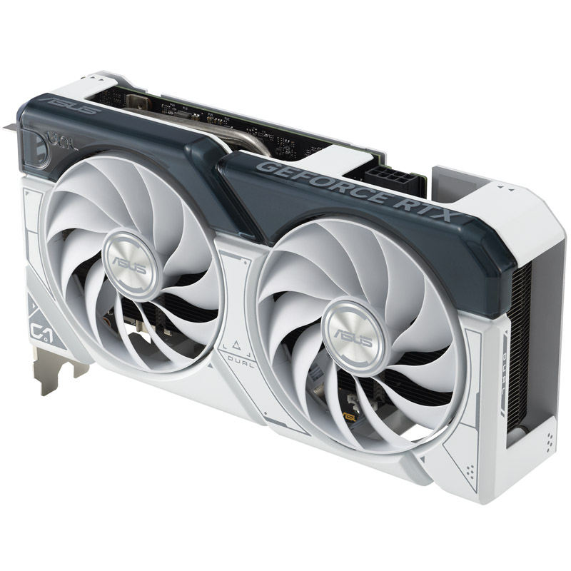 Asus - Asus GeForce RTX 4060 Ti Dual OC 8GB GDDR6 PCI-Express Graphics Card - White