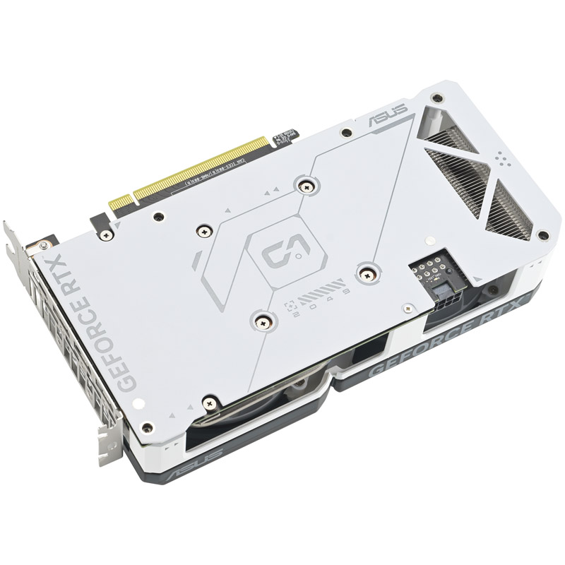 Asus - Asus GeForce RTX 4060 Ti Dual OC 8GB GDDR6 PCI-Express Graphics Card - White