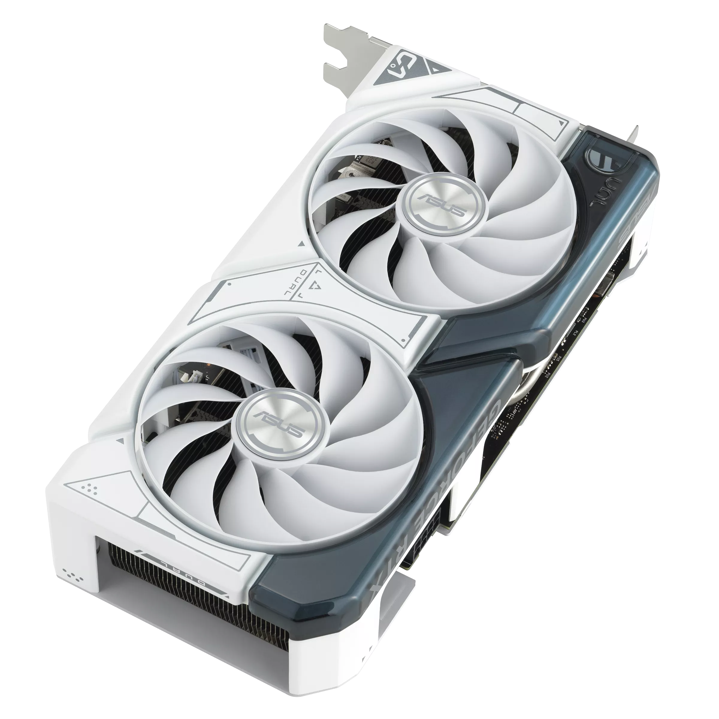 Asus - Asus GeForce RTX 4060 Dual EVO OC 8GB GDDR6 PCI-Express Graphics Card - White