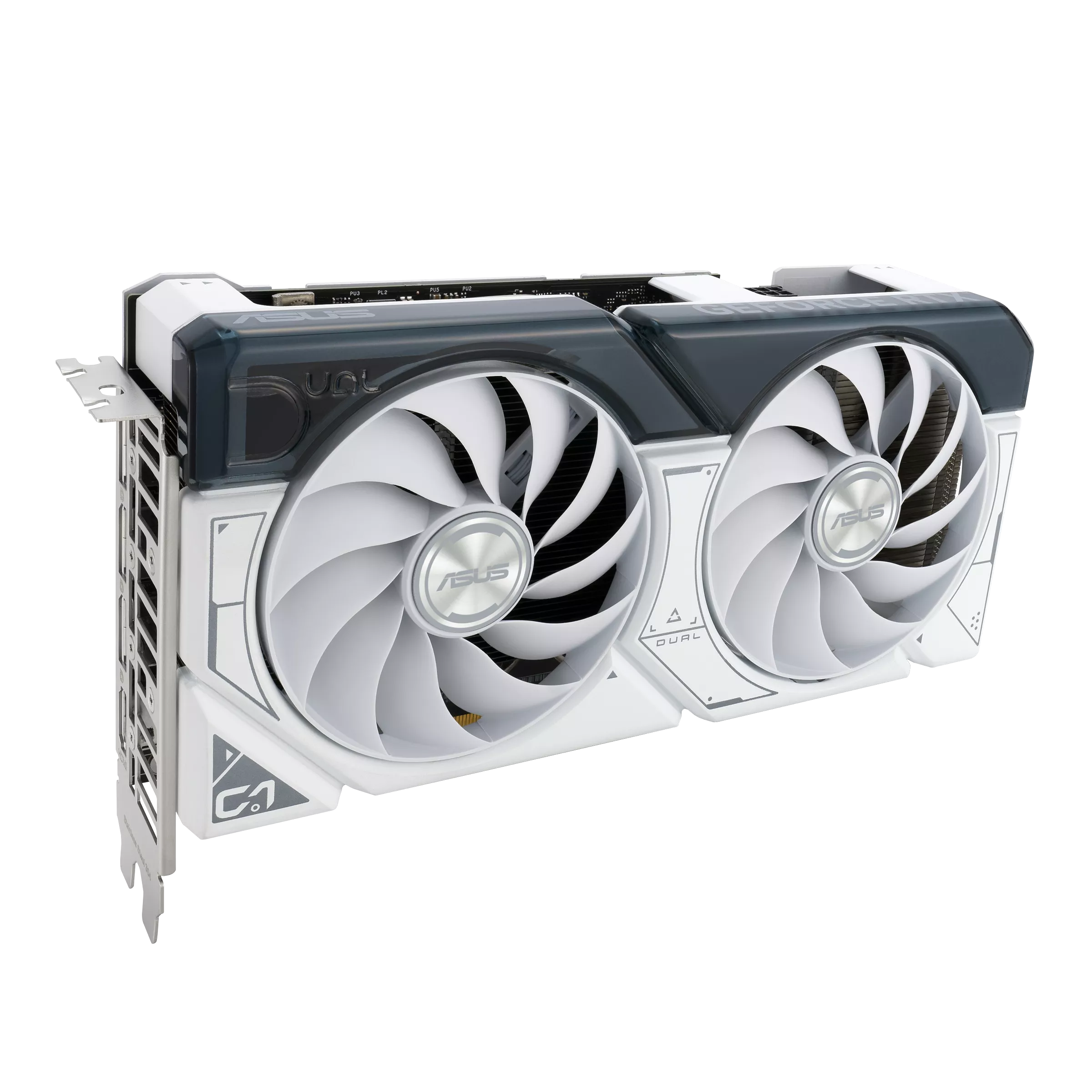 Asus - Asus GeForce RTX 4060 Dual EVO OC 8GB GDDR6 PCI-Express Graphics Card - White