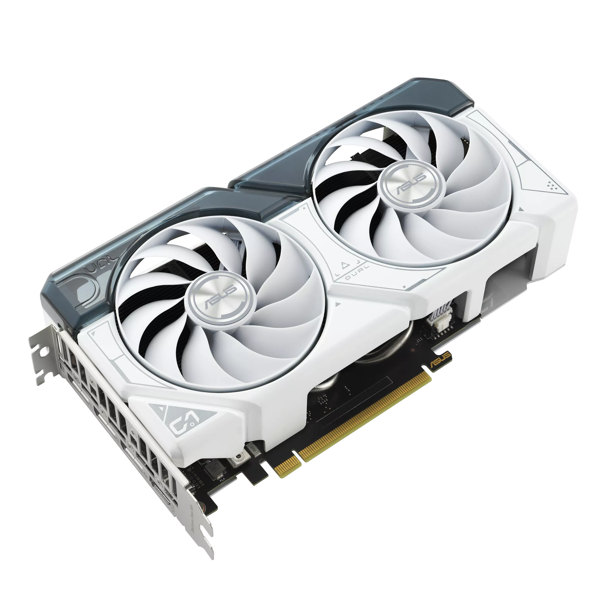 Asus - Asus GeForce RTX 4060 Dual EVO OC 8GB GDDR6 PCI-Express Graphics Card - White