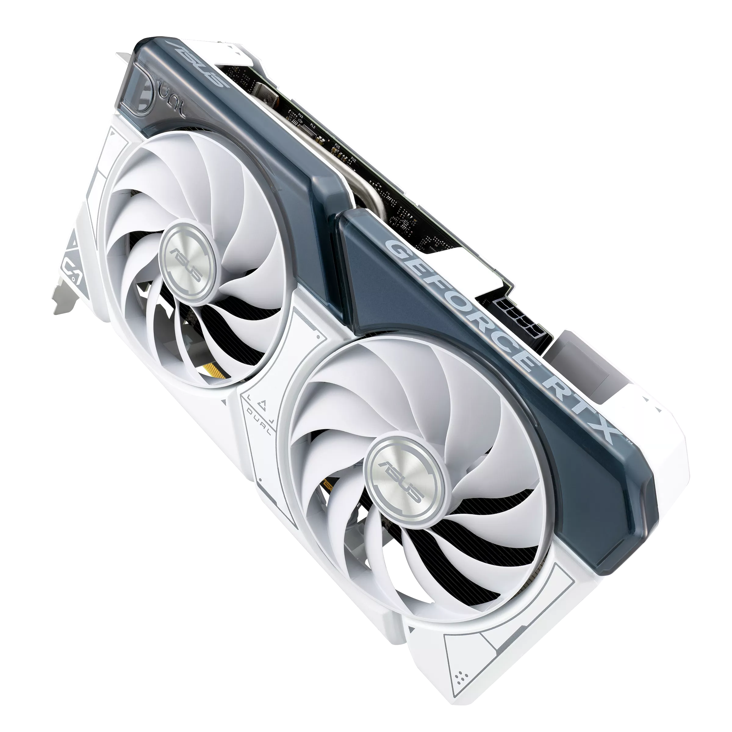 Asus - Asus GeForce RTX 4060 Dual EVO OC 8GB GDDR6 PCI-Express Graphics Card - White