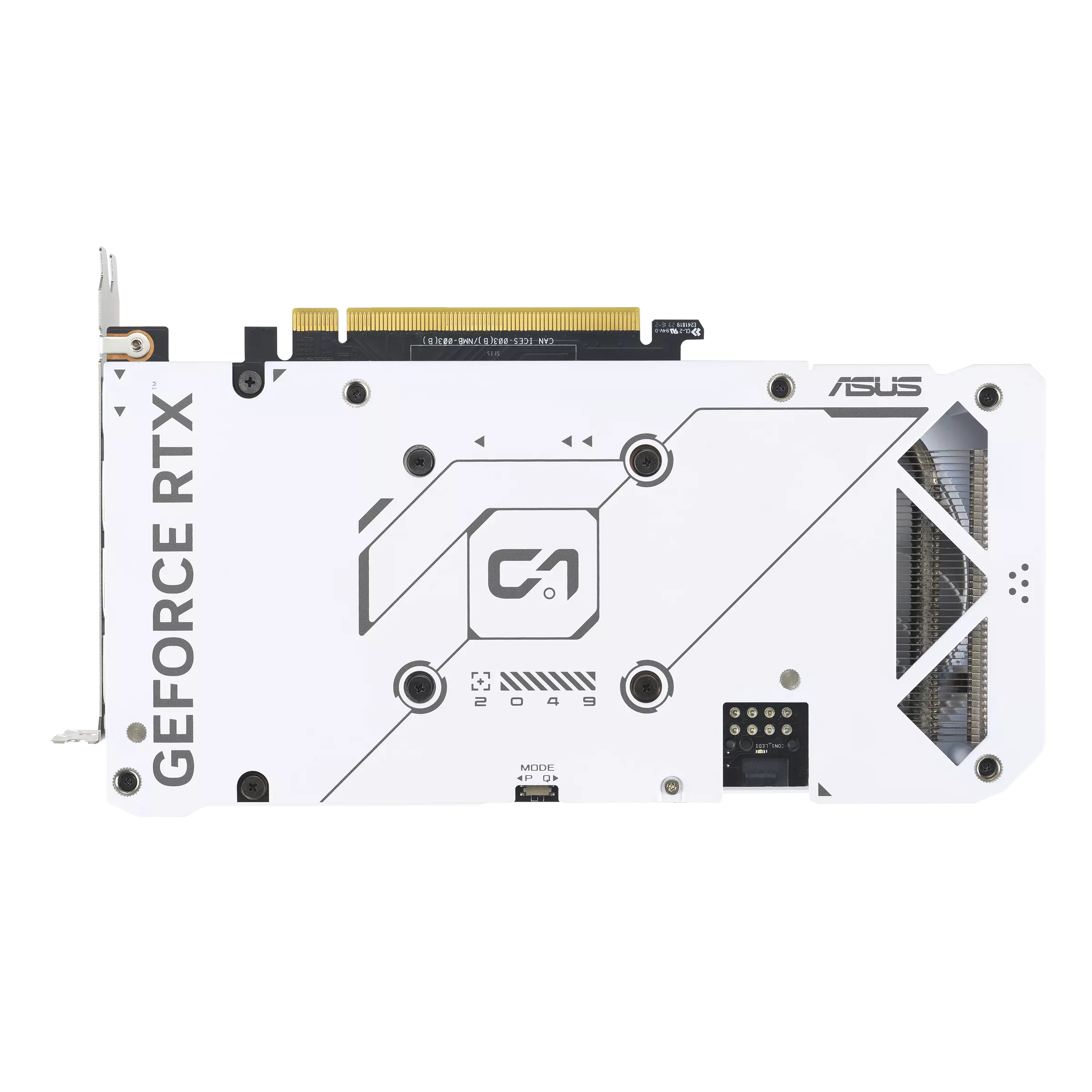 Asus - Asus GeForce RTX 4060 Dual EVO OC 8GB GDDR6 PCI-Express Graphics Card - White