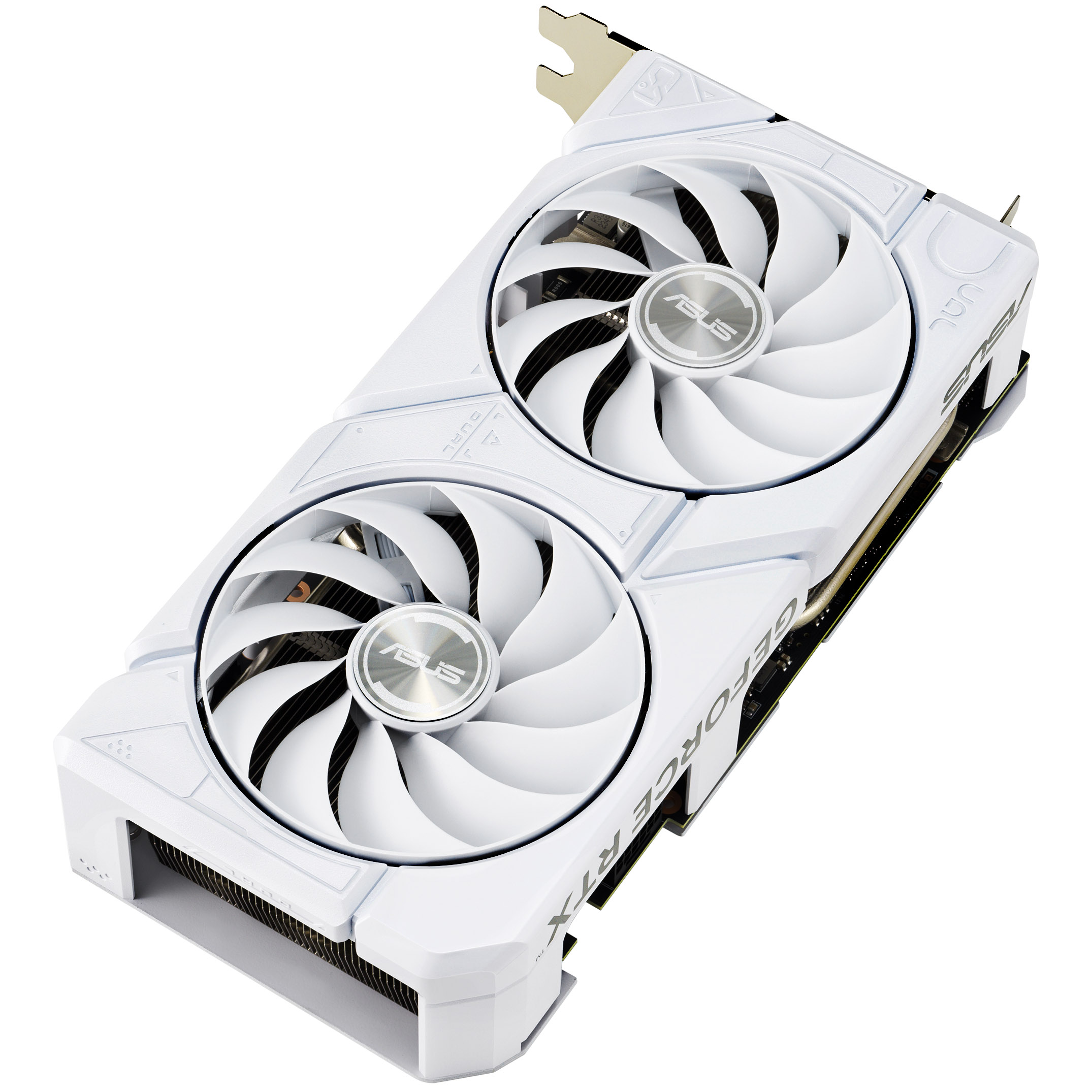 Asus - Asus GeForce RTX 4070 SUPER Dual EVO OC 12GB GDDR6X PCI-Express Graphics Card -White