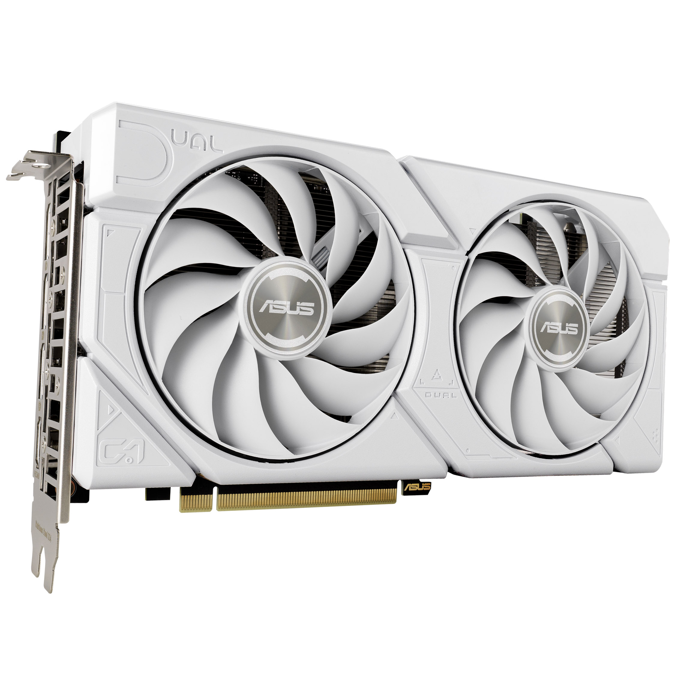 Asus - Asus GeForce RTX 4070 SUPER Dual EVO OC 12GB GDDR6X PCI-Express Graphics Card -White