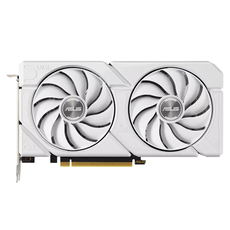 Asus - Asus GeForce RTX 4060 Ti Dual EVO OC 8GB GDDR6 PCI-Express Graphics Card - White