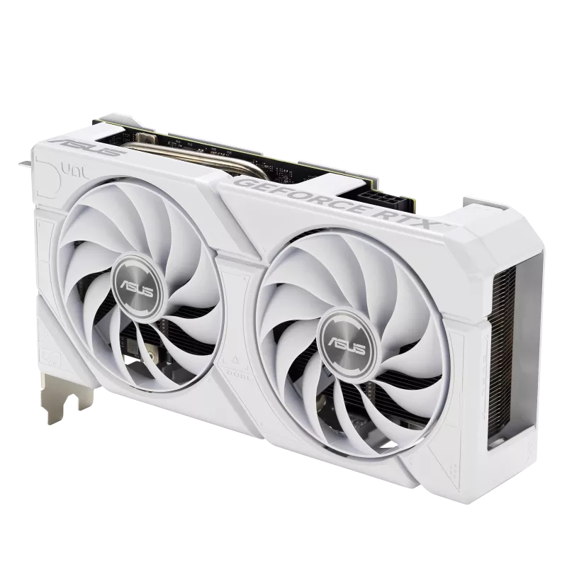 Asus - Asus GeForce RTX 4060 Ti Dual EVO OC 8GB GDDR6 PCI-Express Graphics Card - White