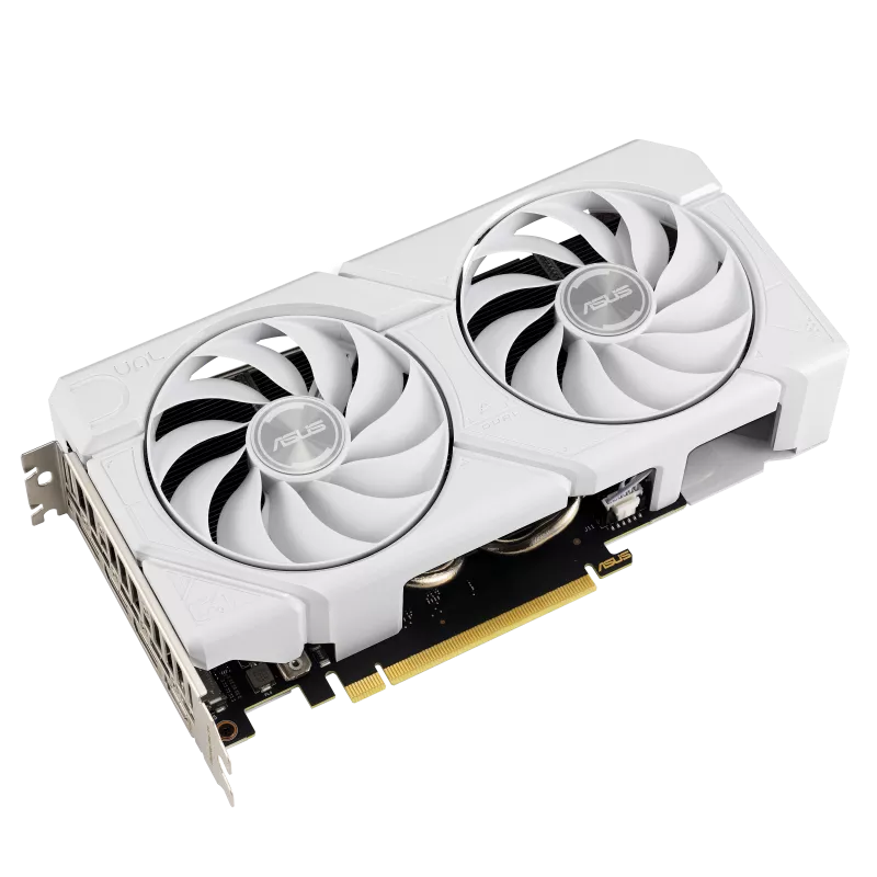 Asus - Asus GeForce RTX 4060 Ti Dual EVO OC 8GB GDDR6 PCI-Express Graphics Card - White