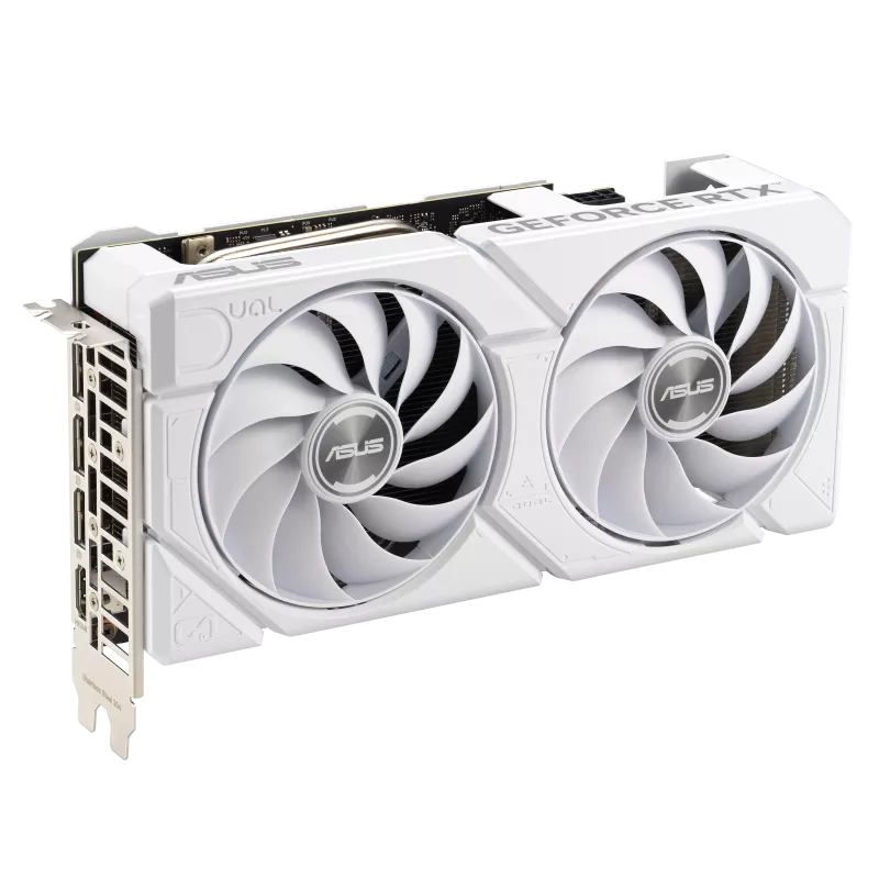 Asus - Asus GeForce RTX 4060 Ti Dual EVO OC 8GB GDDR6 PCI-Express Graphics Card - White