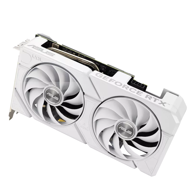 Asus - Asus GeForce RTX 4060 Ti Dual EVO OC 8GB GDDR6 PCI-Express Graphics Card - White