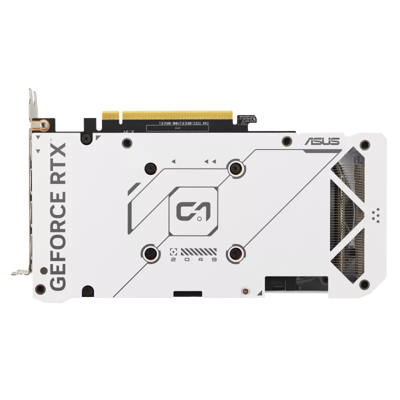 Asus - Asus GeForce RTX 4060 Ti Dual EVO OC 8GB GDDR6 PCI-Express Graphics Card - White