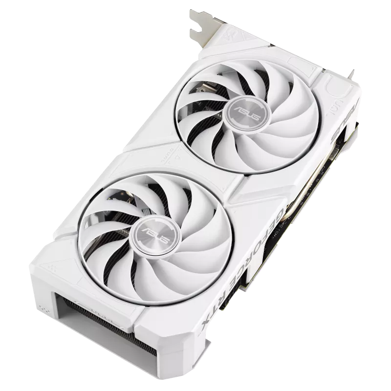 Asus - Asus GeForce RTX 4060 Ti Dual EVO OC 8GB GDDR6 PCI-Express Graphics Card - White