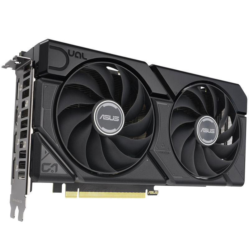 Asus - Asus Dual RX 7600 XT OC 16GB GDDR6 PCI-Express Graphics Card