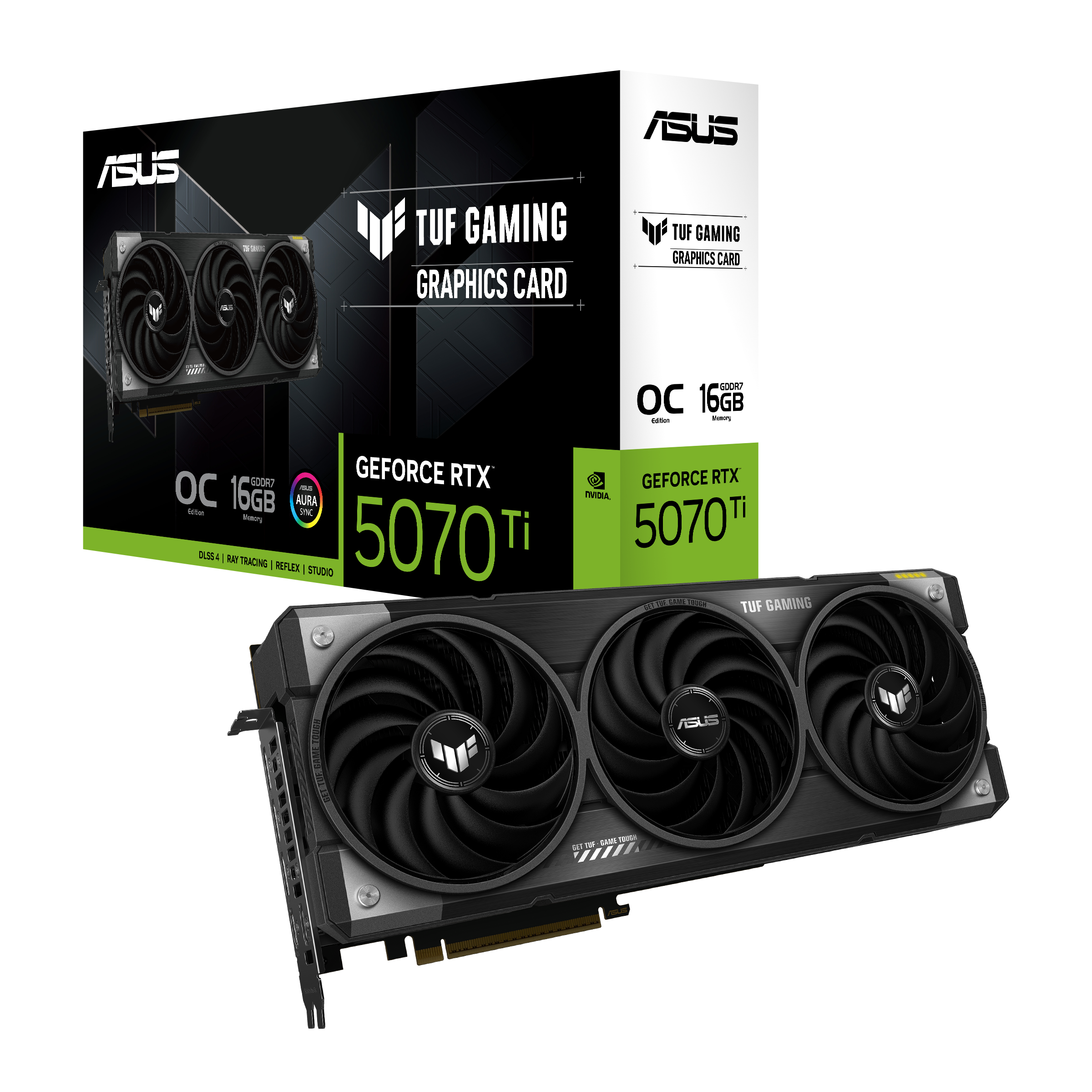 Asus GeForce RTX 5070Ti TUF Gaming OC 16GB GDDR7 PCI-Express Graphics Card